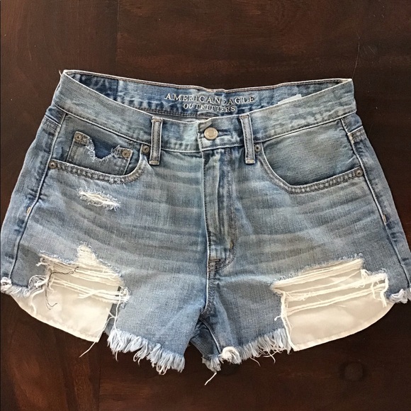 Forever 21 Vintage Hi Rise Festival Cutoffs 6 - Picture 1 of 7